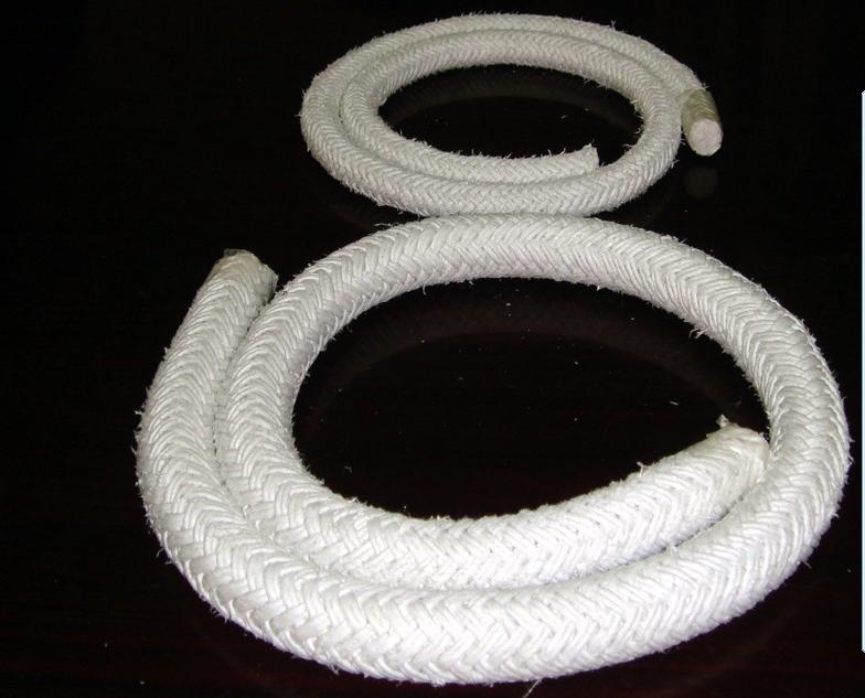 Crochet asbestos rope